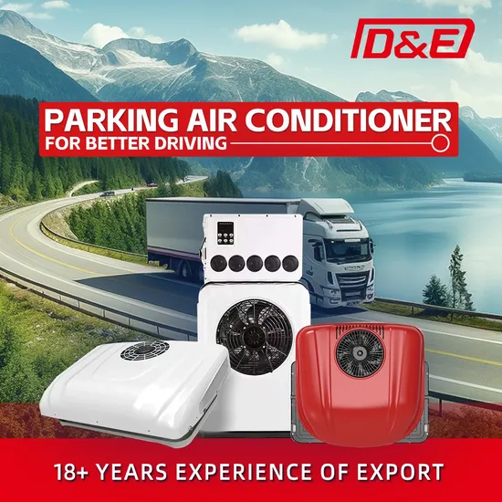 Europa USA Tragbare 24V elektrische Klimaanlage Luftkühler für Camping